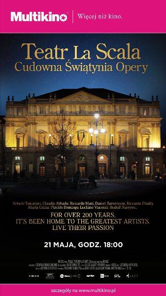 Wystawa na Wielkim Ekranie: Teatro alla Scala - cudowna świątynia opery