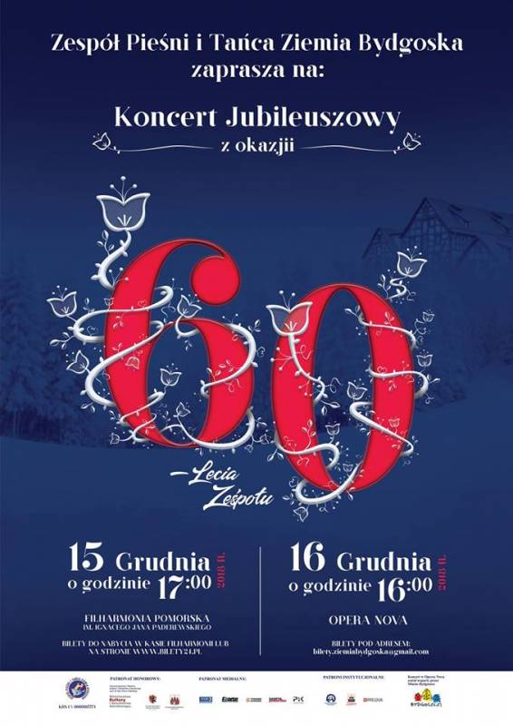 Koncert Jubileuszowy 60-lecia ZPiT Ziemia Bydgoska