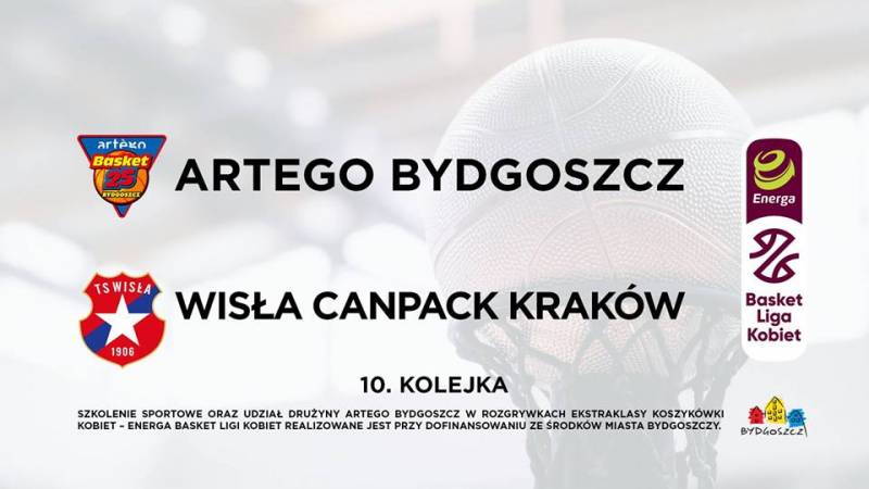 Koszykówka kobiet: Artego Bydgoszcz - Wisła CanPack Kraków