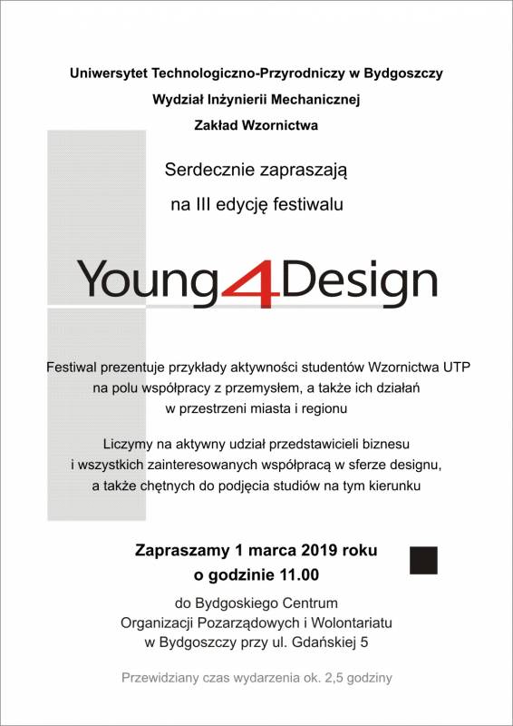 III edycja Young 4 Design 