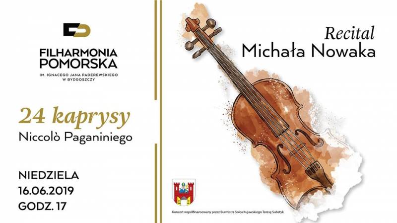 Recital skrzypcowy Michała Nowaka - 24 Kaprysy Paganiniego