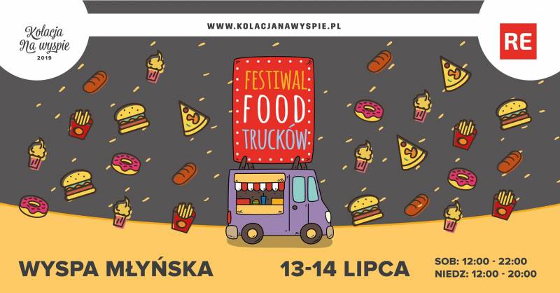 Kolacja na Wyspie Festiwal Food Trucków