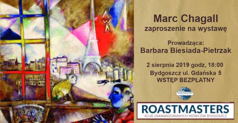 Marc Chagall - zaproszenie na wystaw