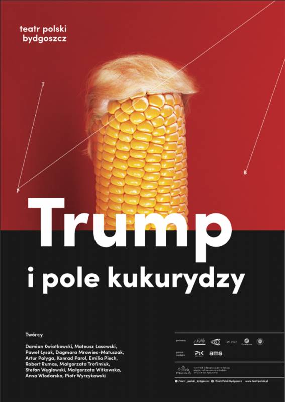 Trump i pole kukurydzy