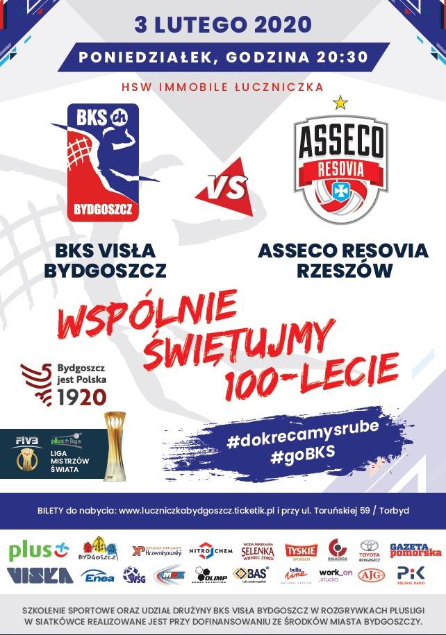 BKS Visła Bydgoszcz - Asseco Resovia Rzeszów
