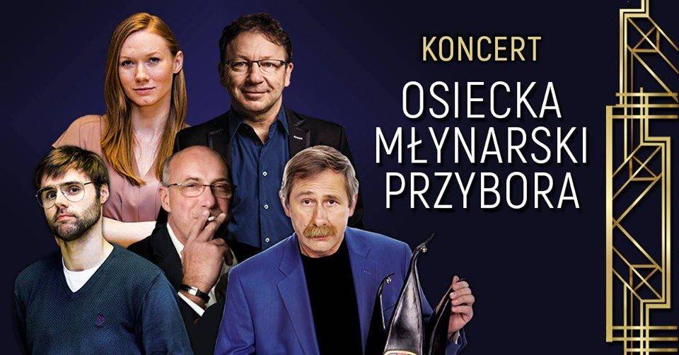 Koncert Osiecka, Młynarski, Przybora - P. Machalica, Z. Zamachowski, H.Śleszyńska, M. Januszkiewicz i inni