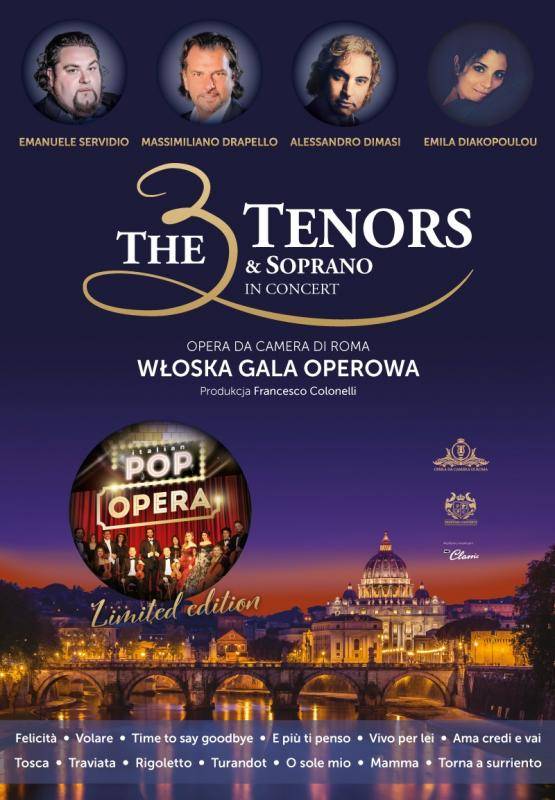 The 3 Tenors & Soprano - W