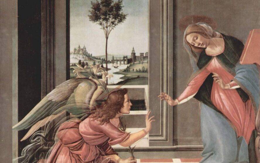 Spotkanie z Historią u Hoffmana: Motyw Zwiastowania Najświętszej Marii Pannie w malarstwie europejskim