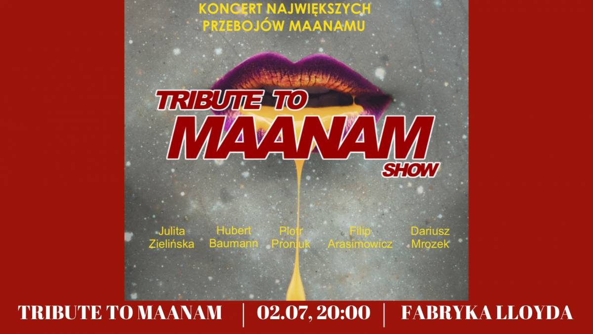 Tribute to MAANAM - koncert