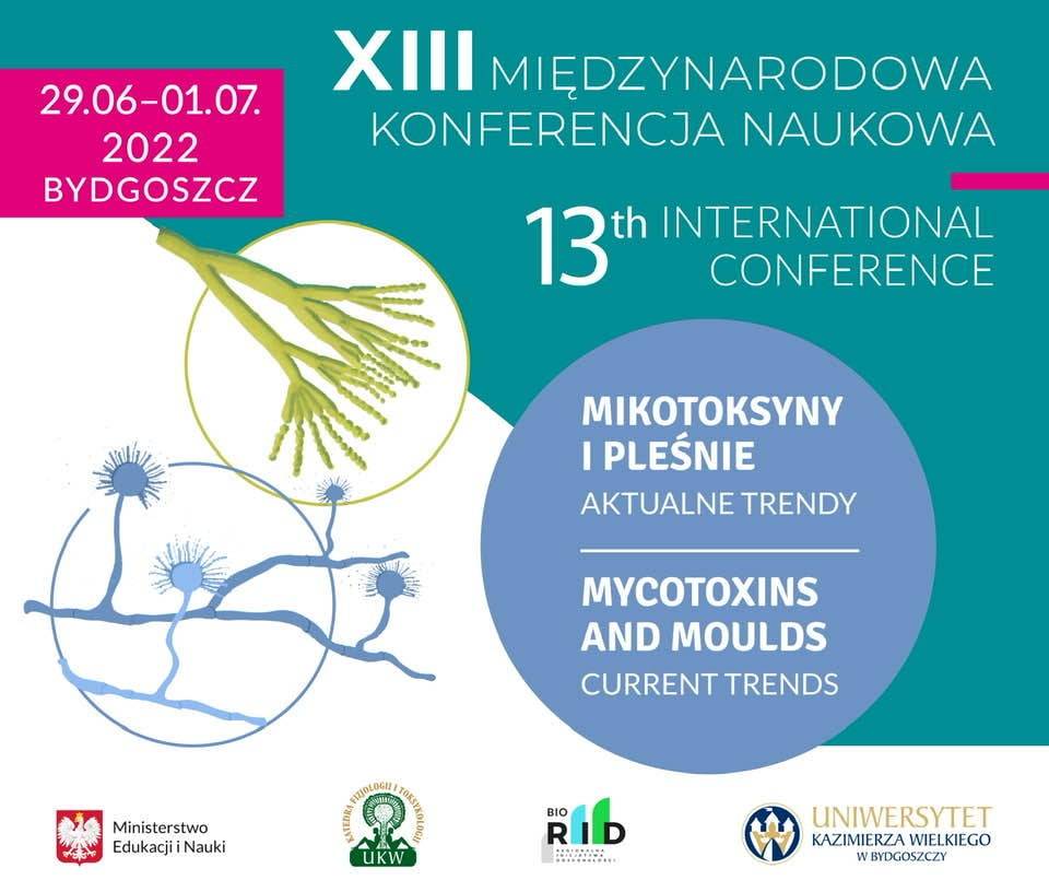 13th International Conference „Mycotoxins and moulds - current trends”