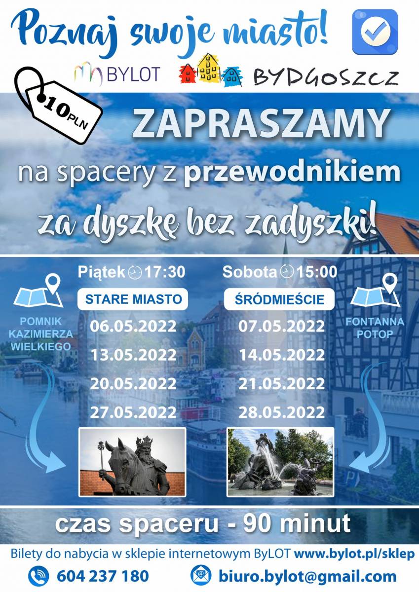 Spacer "za dyszkę bez zadyszki" - Bydgoszcz, Stare Miasto