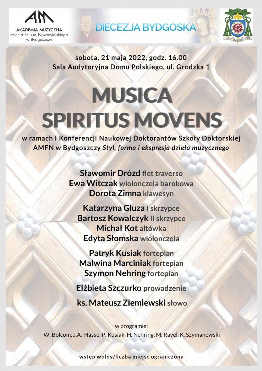 MUSICA SPIRITUS MOVENS