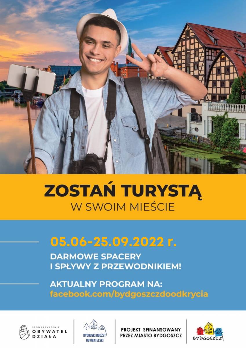 Zostań turystą w swoim mieście - Bydgoskie ślady Mariana Rejewskiego