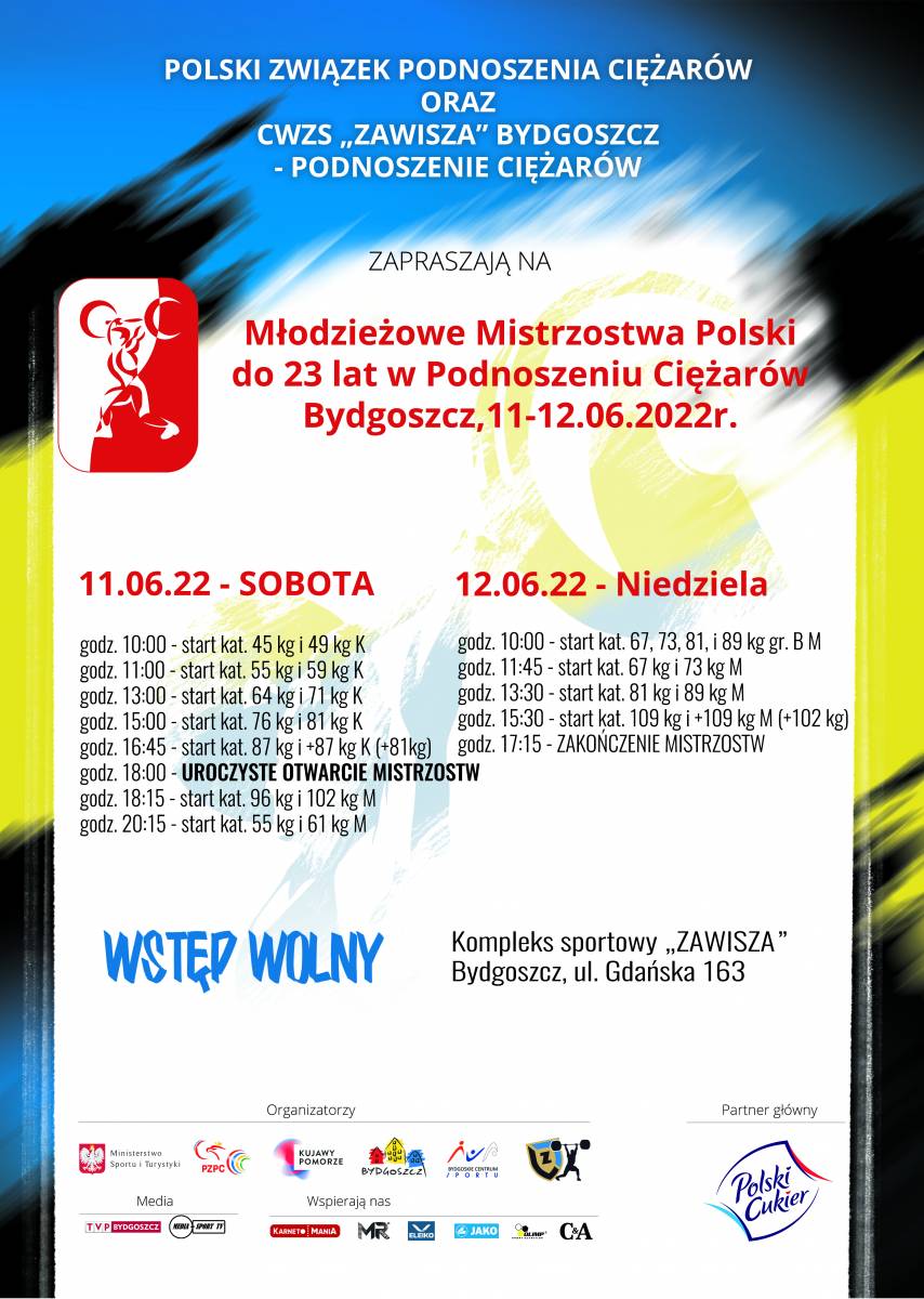 Młodzieżowe Mistrzostwa Polski do lat 23 w Podnoszeniu Ciężarów
