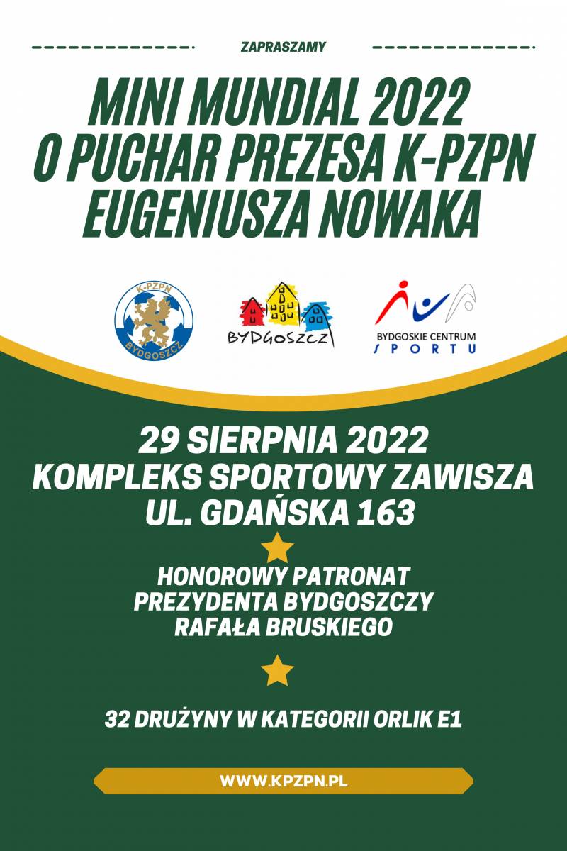 Mini Mistrzostwa Świata Katar 2022 o Puchar Prezesa K-PZPN Eugeniusza Nowaka