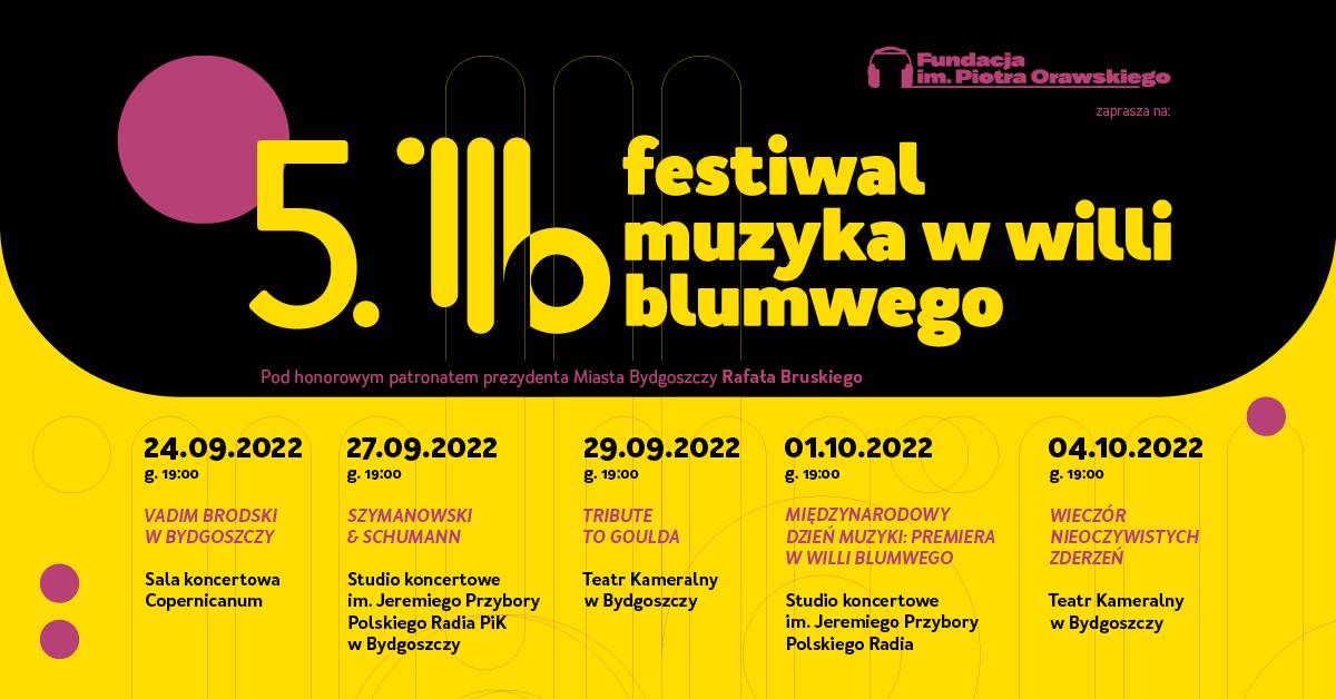 V. Festiwal Muzyka w Willi Blumwego