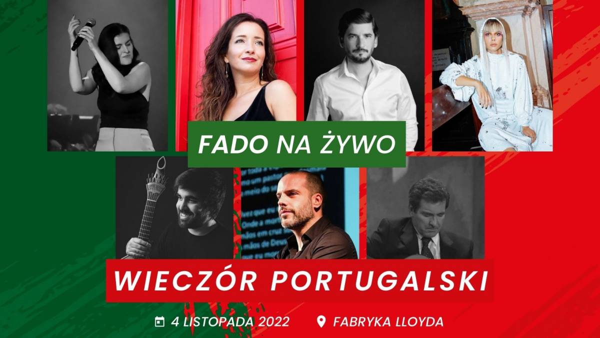 Wieczór portugalski z muzyką Fado na żywo
