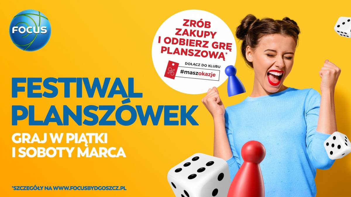 Festiwal planszówek - marcowe piątki i soboty