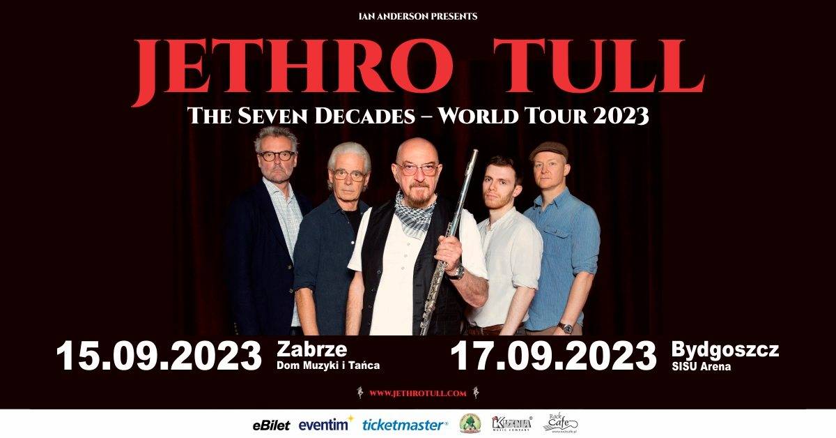 JETHRO TULL "The Seven Decades" World Tour 2023 Bydgoszcz