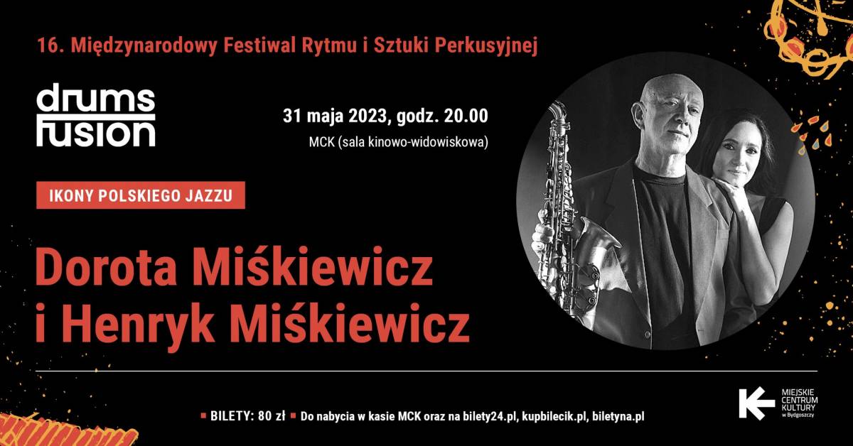 DF2023: IKONY POLSKIEGO JAZZU - Dorota Miśkiewicz & Henryk Miśkiewicz „Nasza Miłość”