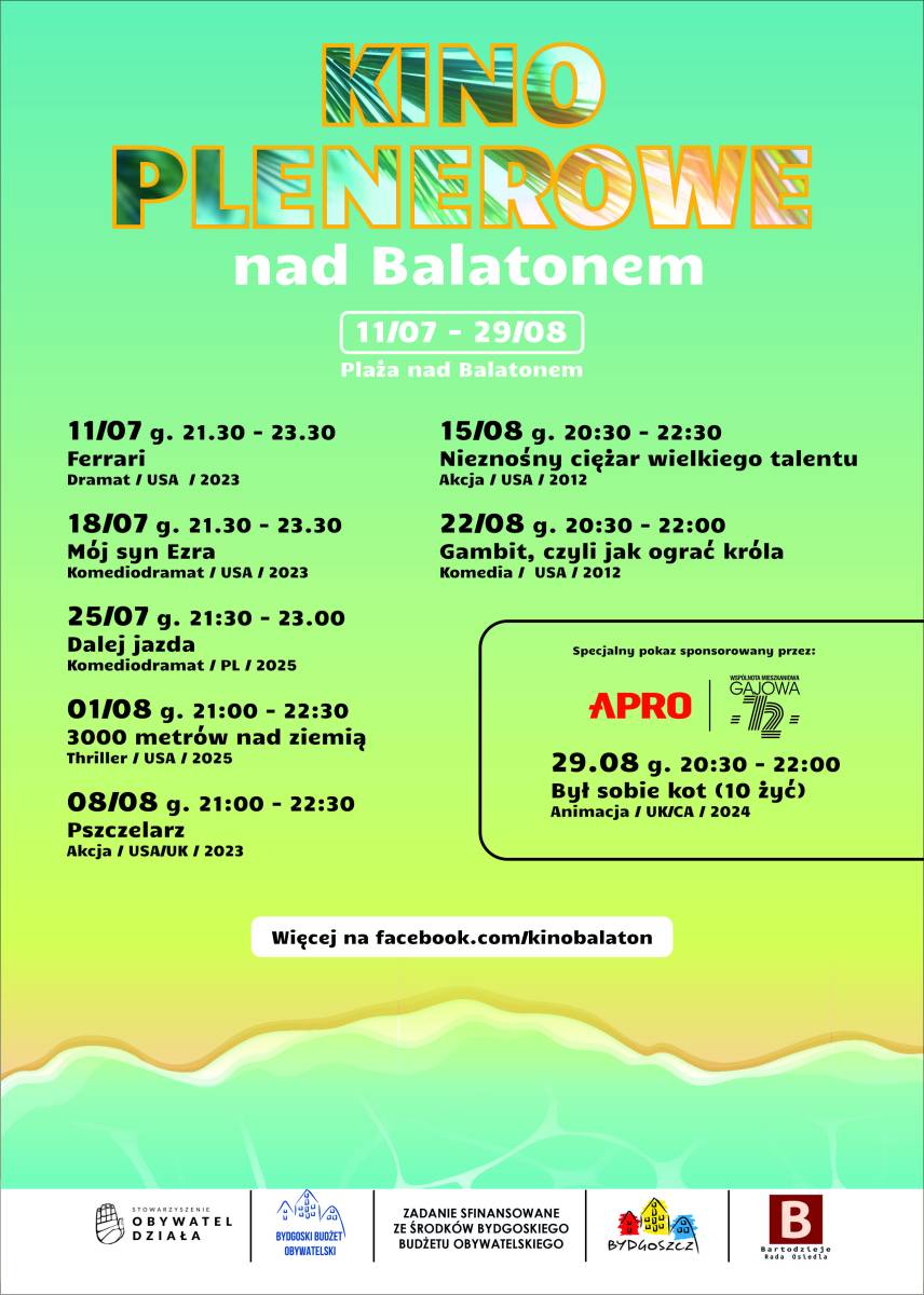 Bydgoski Balaton - park i jezioro