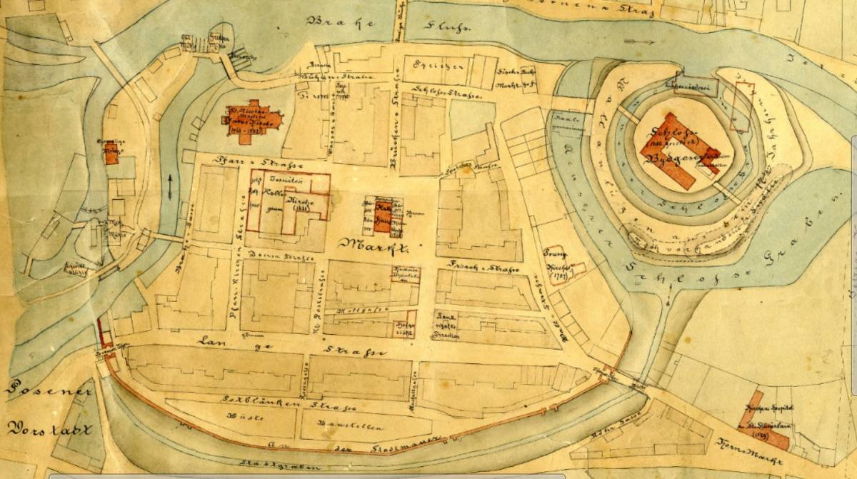 Makieta bydgoskiego zamku