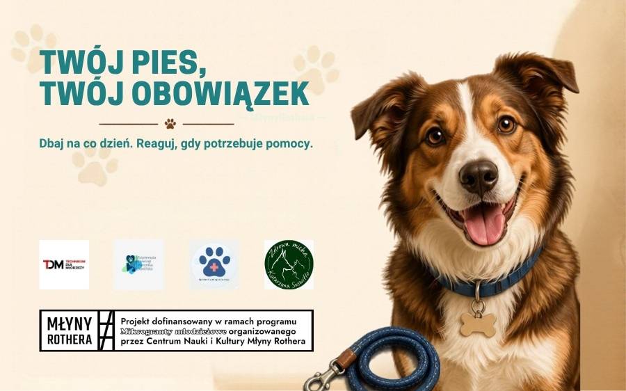 Twój pies, Twój obowiązek – otwarte wydarzenie edukacyjno-warsztatowe