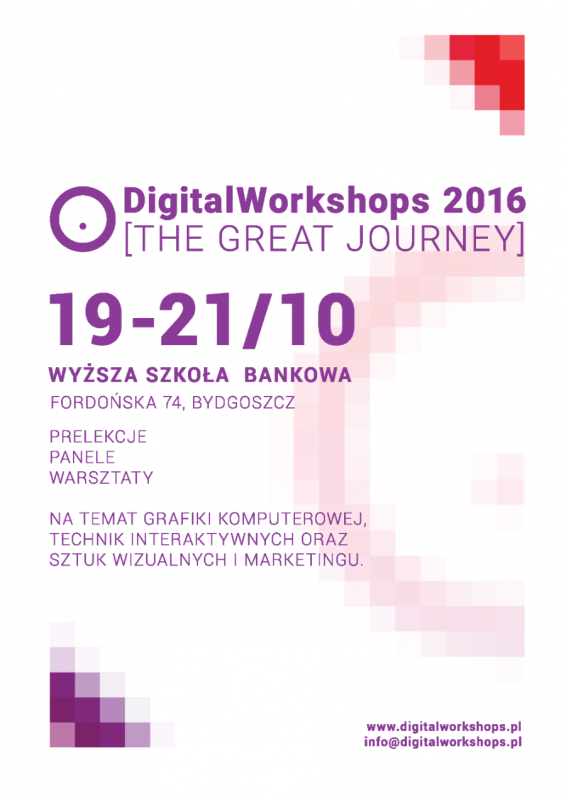DigitalWorkshops 2016 - The Great Journey