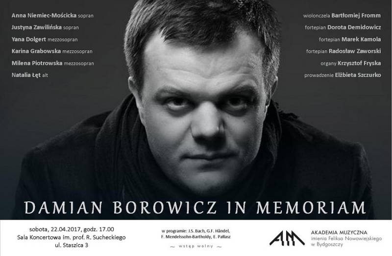 Damian Borowicz in memoriam